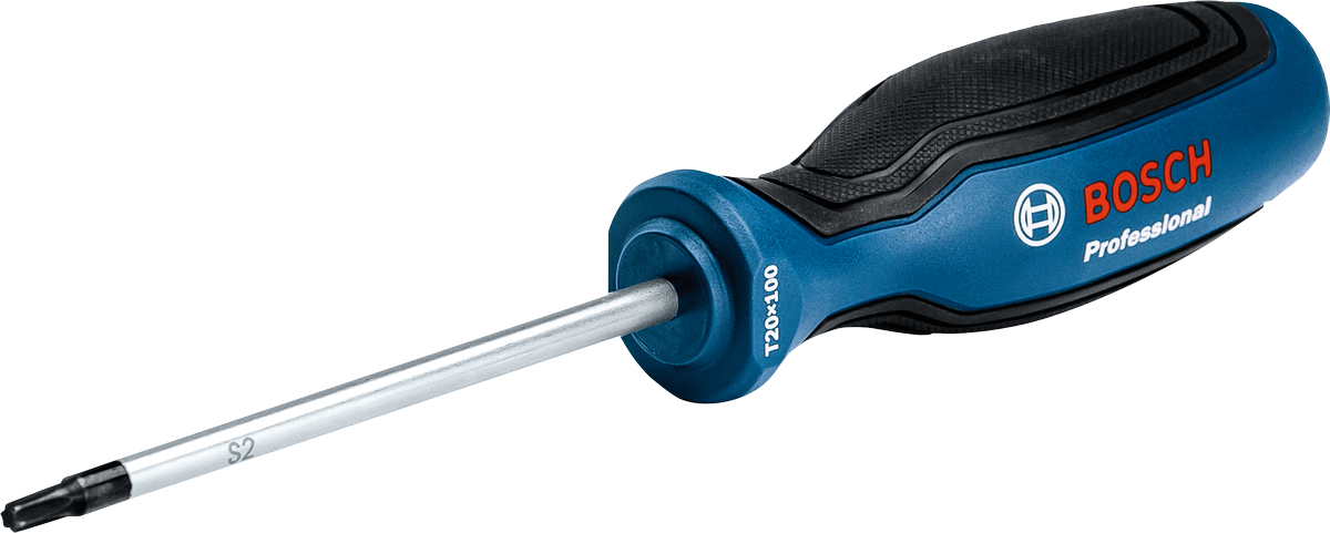 Κατσαβίδι Bosch TX20x100 με ατσάλινο άξονα S2.
